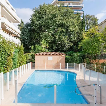 Apartamento Upstays Spacious 2br 100m2 With Terrace And Pool Cannes
